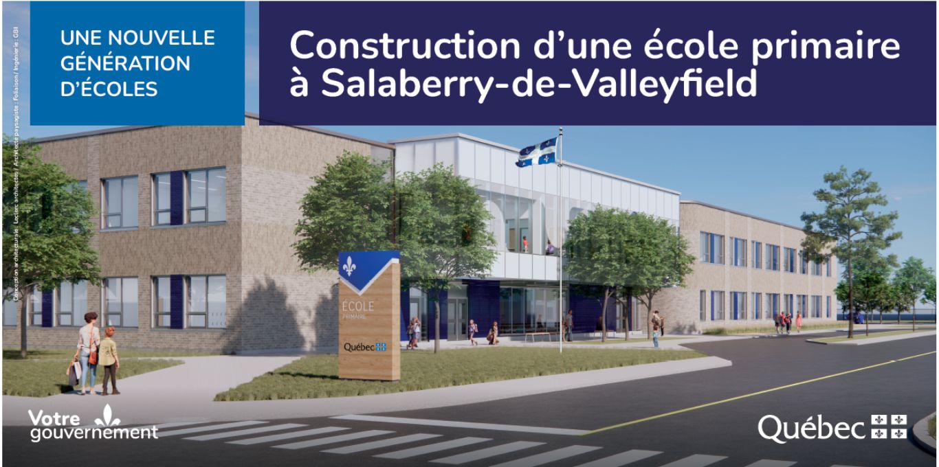 Future école primaire – Salaberry-de-Valleyfield (secteur Grande-Île)